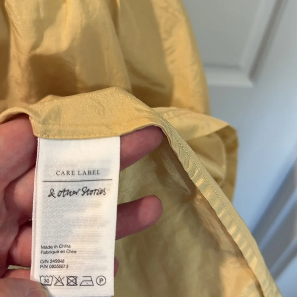 & Other Stories Voluminous Midi Wrap Dress Size 8 - Picture 5 of 10